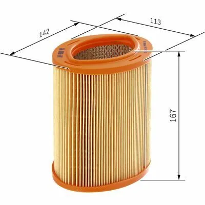 BOSCH 1 457 433 769 Filtro Aria Compra Oggi Stesso