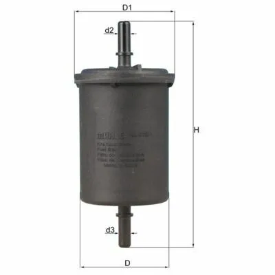 MAHLE KL 416/1 Filtro Carburante Acquista Ora