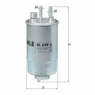 Acquista Ora KNECHT KL 630 Filtro Carburante