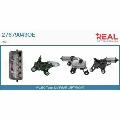 REAL Genuine 27679043OE Motore Tergicristallo Novità