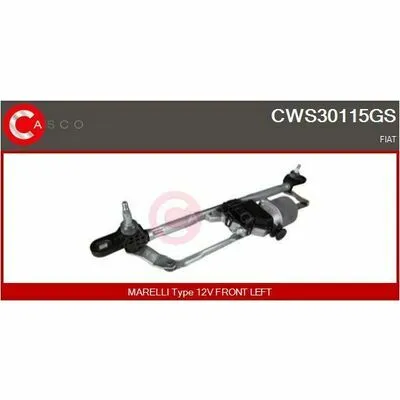 Offerta Limitata CASCO Genuine CWS30115GS Tiranteria Tergicristallo