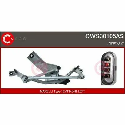Subito Disponibile CASCO Brand New HQ CWS30105AS Tiranteria Tergicristallo