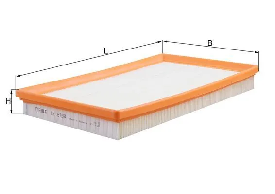 Miglior Prezzo MAHLE LX 5798 - Filtro aria ATP Autoricambi