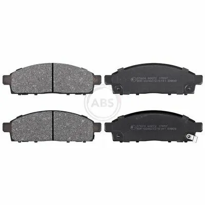 Professionale A.B.S. 37624 Kit Pastiglie Freno, Freno a Disco