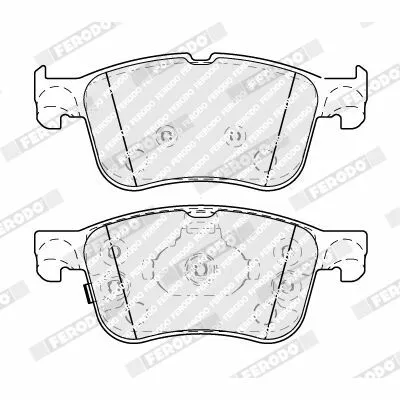 Acquista Ora FERODO PREMIER ECO FRICTION FDB4849 Kit Pastiglie Freno, Freno a Disco