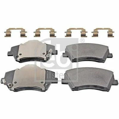 Prezzo Scontato FEBI BILSTEIN 116418 Kit Pastiglie Freno, Freno a Disco