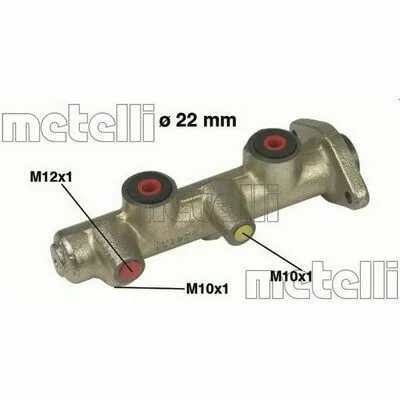 Popolare METELLI 05-0167 Cilindro Maestro del Freno