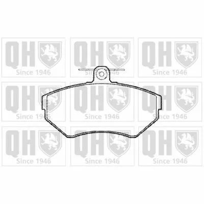 QUINTON HAZELL BP979 Kit Pastiglie Freno, Freno a Disco Di Tendenza