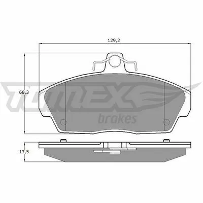 Occasione TOMEX BRAKES TX 11-511 Kit Pastiglie Freno, Freno a Disco