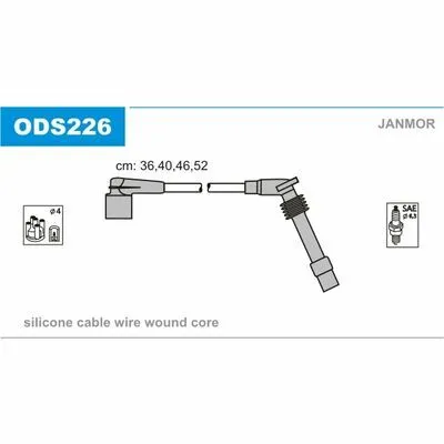Occasione JANMOR ODS226 Cavo Accensione