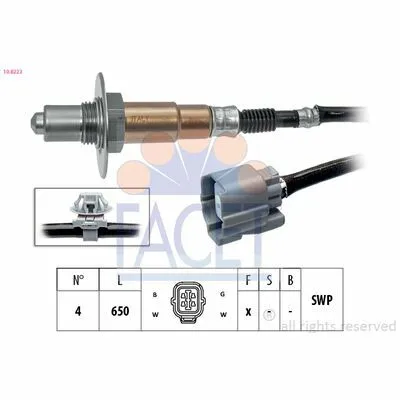 Scelto Dai Clienti FACET Made in Italy - OE Equivalent 10.8223 Sonda Lambda