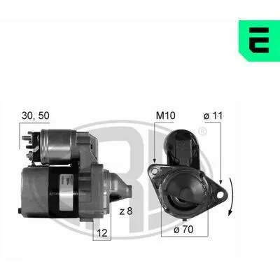 Offerta ERA 220154A Motorino d‘Avviamento