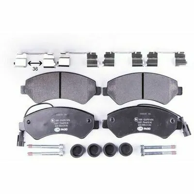 HELLA PAGID 8DB 355 019-901 Kit Pastiglie Freno, Freno a Disco Offerta Del Giorno
