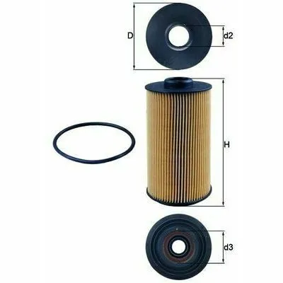 Super Prezzo KNECHT OX 152/1D Filtro Olio