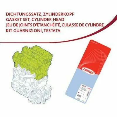 CORTECO 418694P Kit Guarnizioni, Testata Promo Stagionale