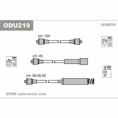 JANMOR ODU219 Cavo Accensione Ordina Subito