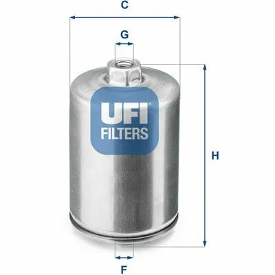 Spedito Oggi UFI 31.748.00 Filtro Carburante